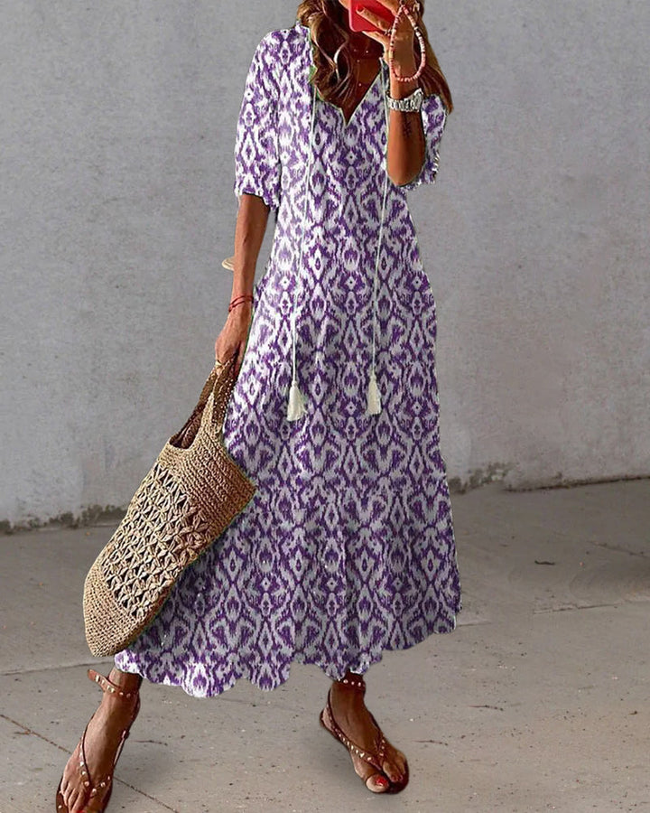 Emily™ - Boho Bauchbedeckendes Kleid