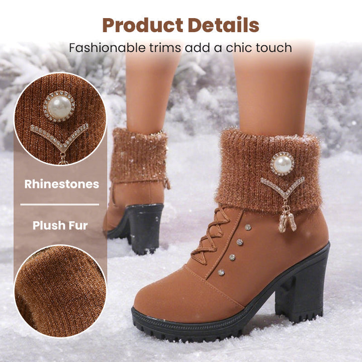 Alana™ - Chunky-Heel-Stiefel