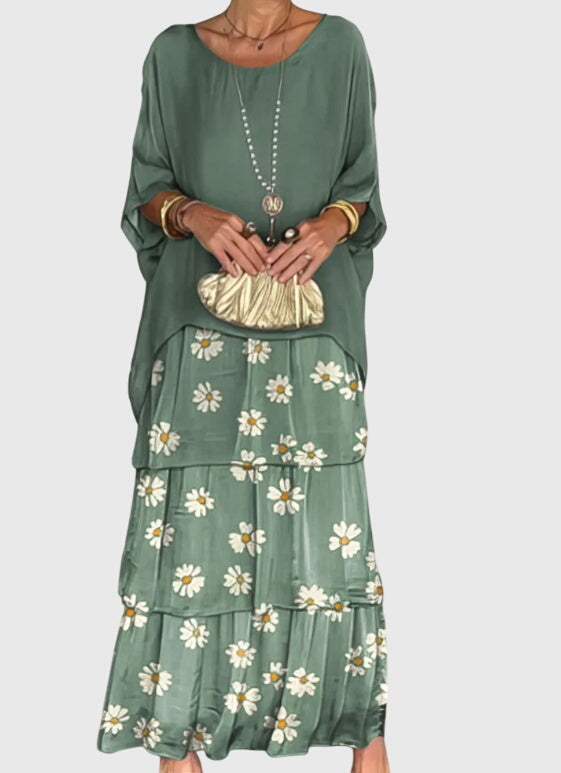 Susan™ | Elegantes, langes, fließendes Kleid