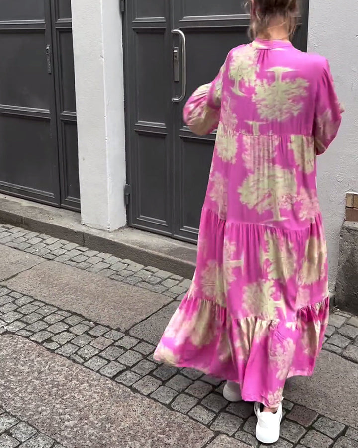 Ophelia - Langes Fließendes Kleid