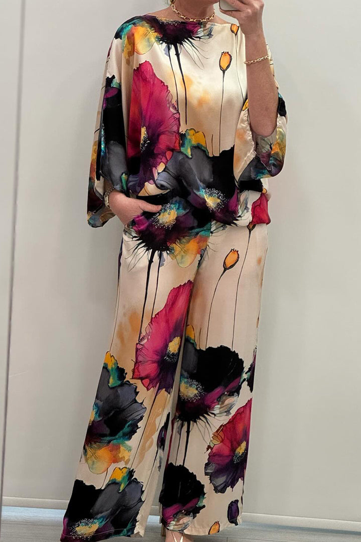 Emmarie - Elegantes Bedrucktes Set