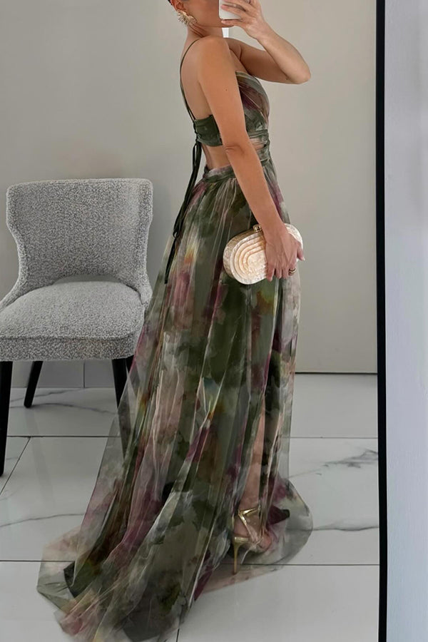 Alina | Atemhaftes Maxi-Kleid