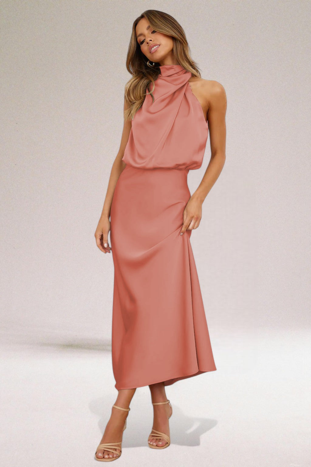 Flavia | Elegantes Halterkleid