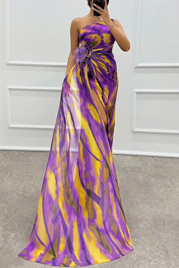 Elena | Lebhaftes Maxikleid