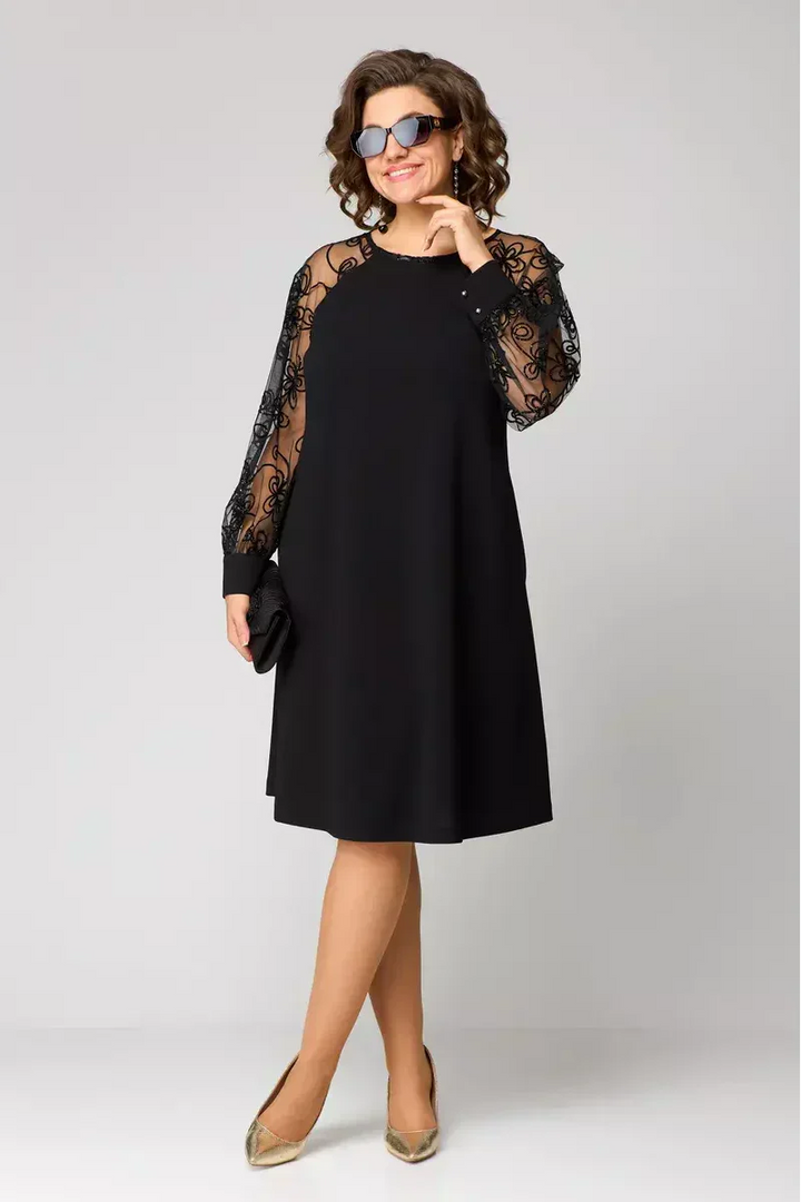 Barbora™ - Elegantes Kleid mit Spitzenärmeln