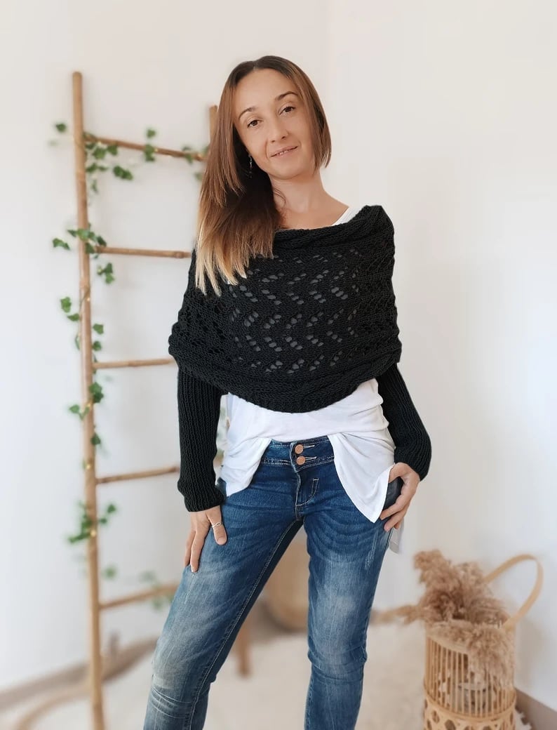 Eleonora - Halstuch Mit Ärmeln