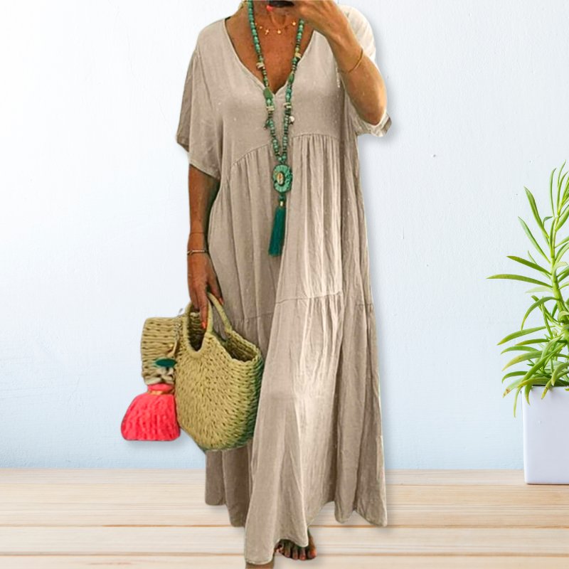 BAHAMA™ - Baumwoll-Leinen Kleid