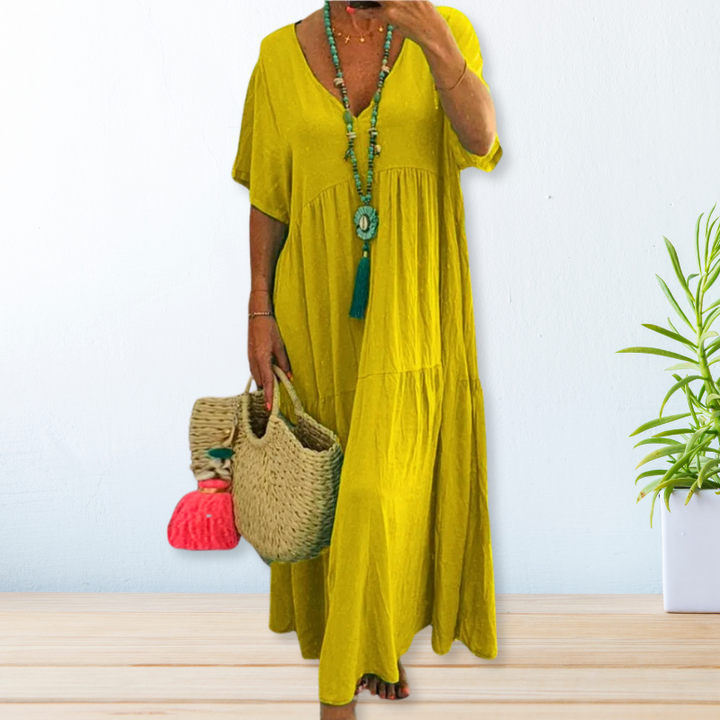 BAHAMA™ - Baumwoll-Leinen Kleid