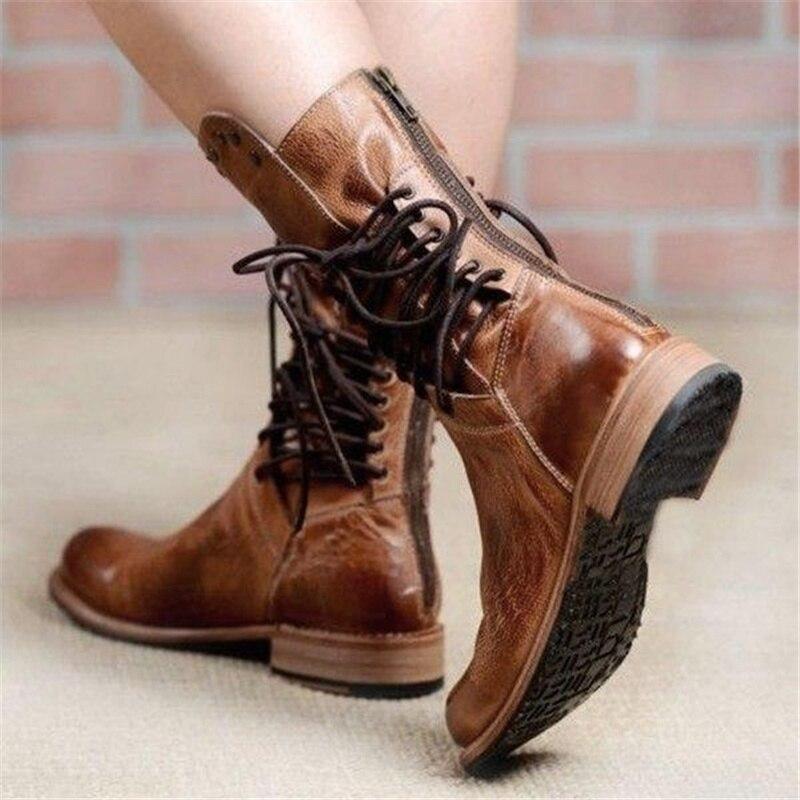 WYNONA | RUSTIKALE VINTAGE LEDERSTIEFEL