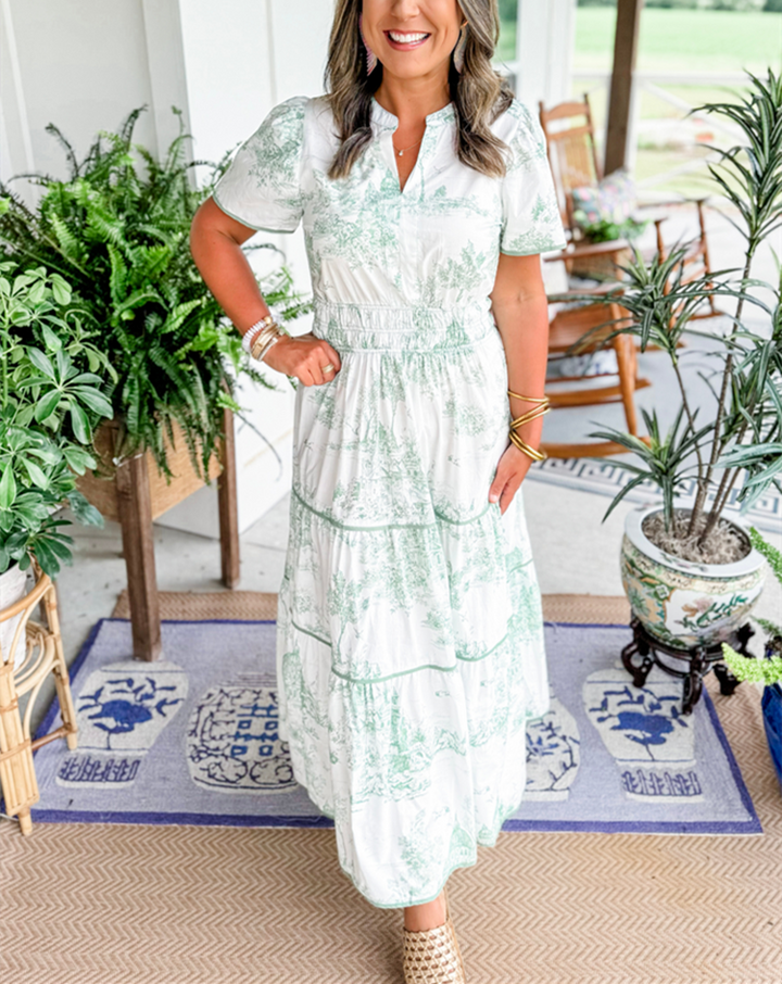 Eliza™ - Klassisches Toile Maxi