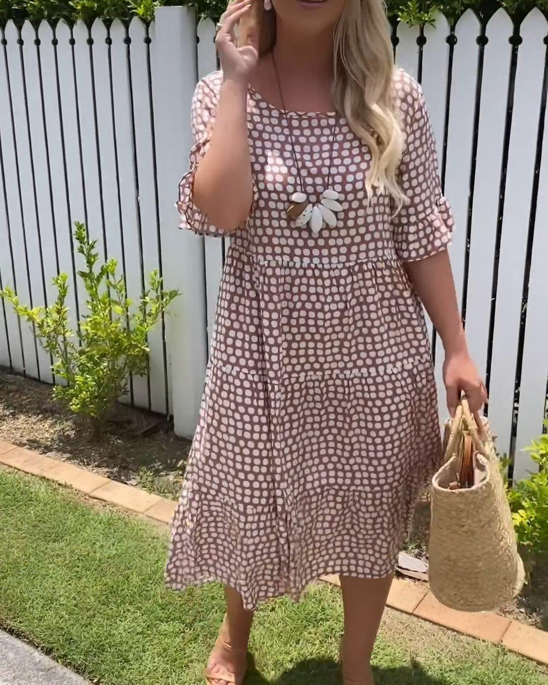 Zora | Von Ozeanen inspiriertes, luftiges Sommerkleid