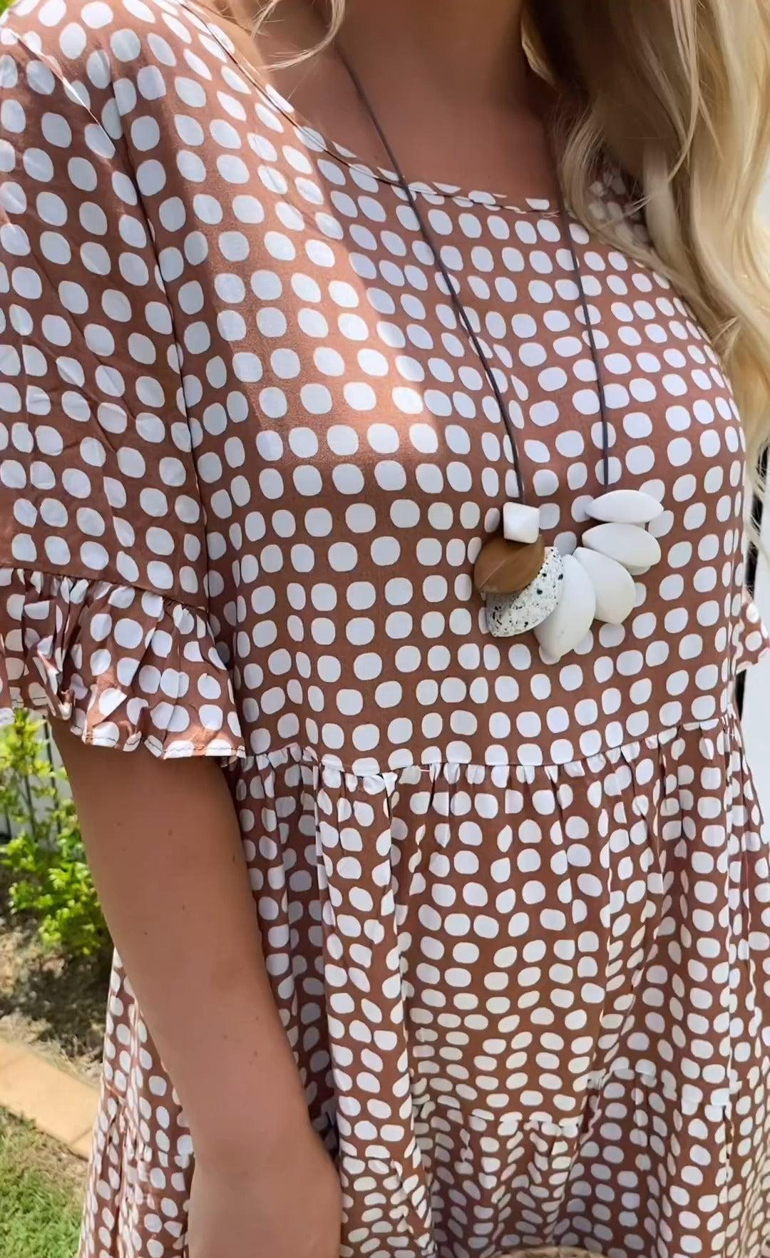 Zora | Von Ozeanen inspiriertes, luftiges Sommerkleid