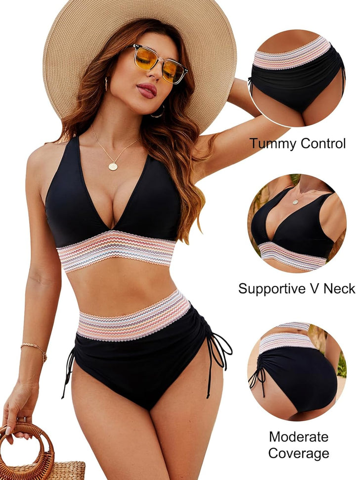 Lily™ - Bauchfreier Bikini