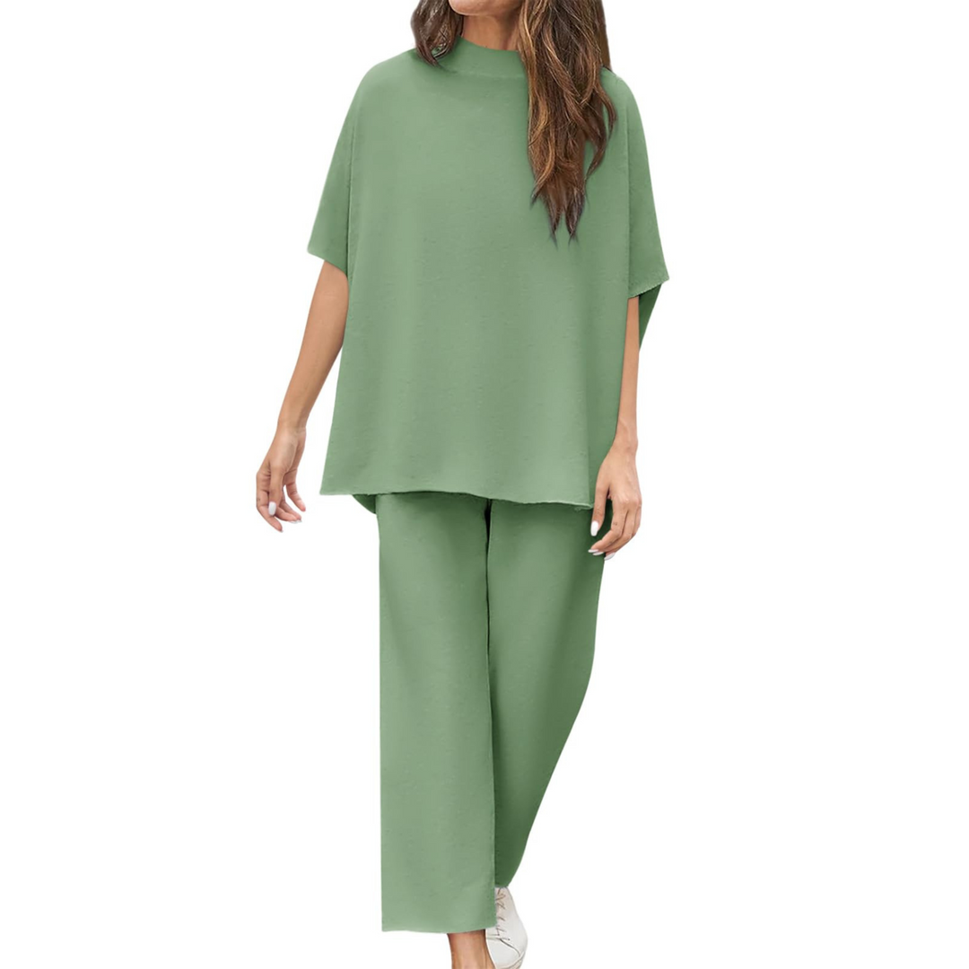 Aella™ - Entspanntes Batwing-Ärmel Komfortset