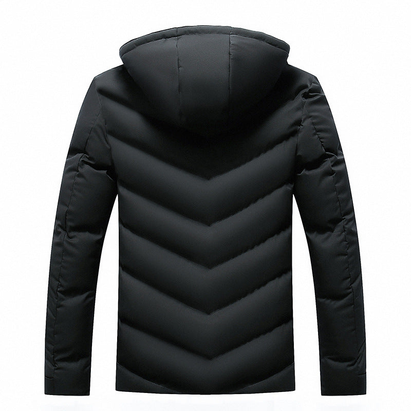 Doudoune pour homme avec capuche et poches