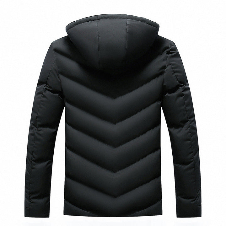 Doudoune pour homme avec capuche et poches