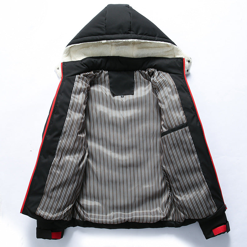 Doudoune pour homme avec capuche et poches