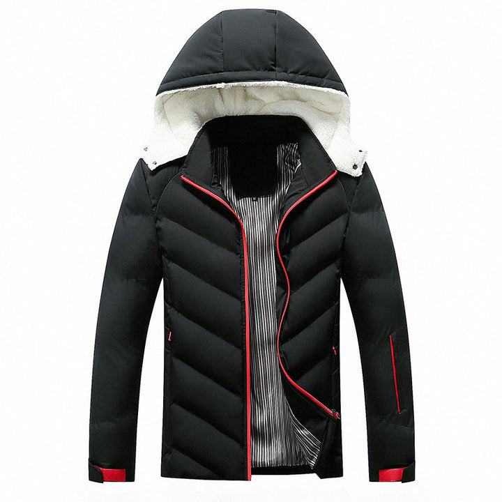 Doudoune pour homme avec capuche et poches