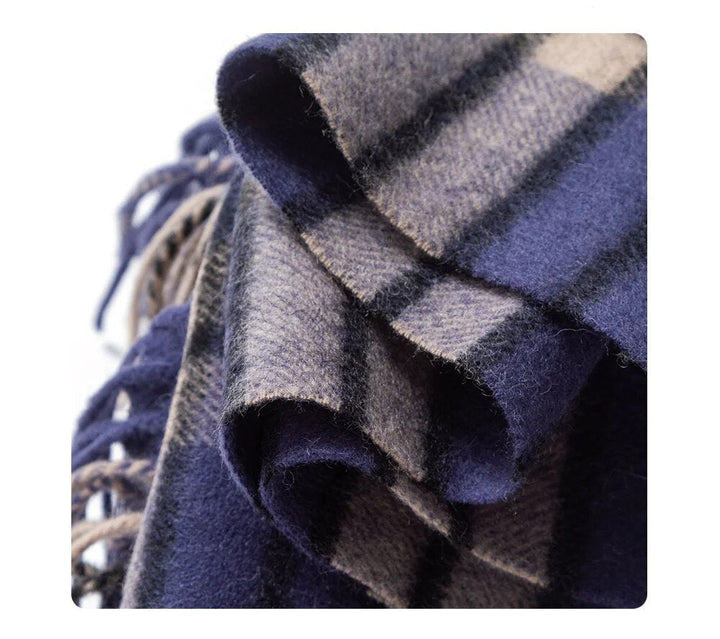 Luxus-Wollschal | warmer langer Schal