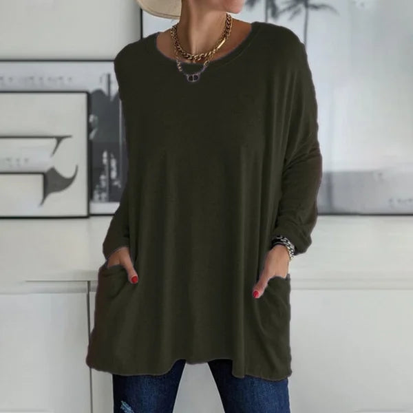 Aelira™ - Lässiges Langarmshirt