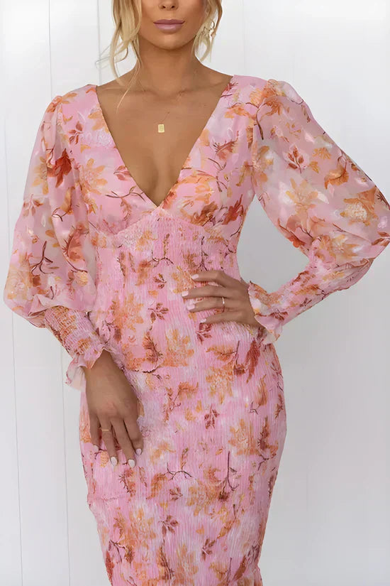Amara | Wunderschönes Blumenkleid