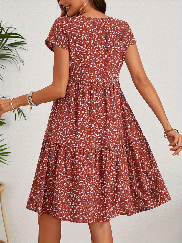 Valeria™ | Vintage-Seiden-Abendkleid