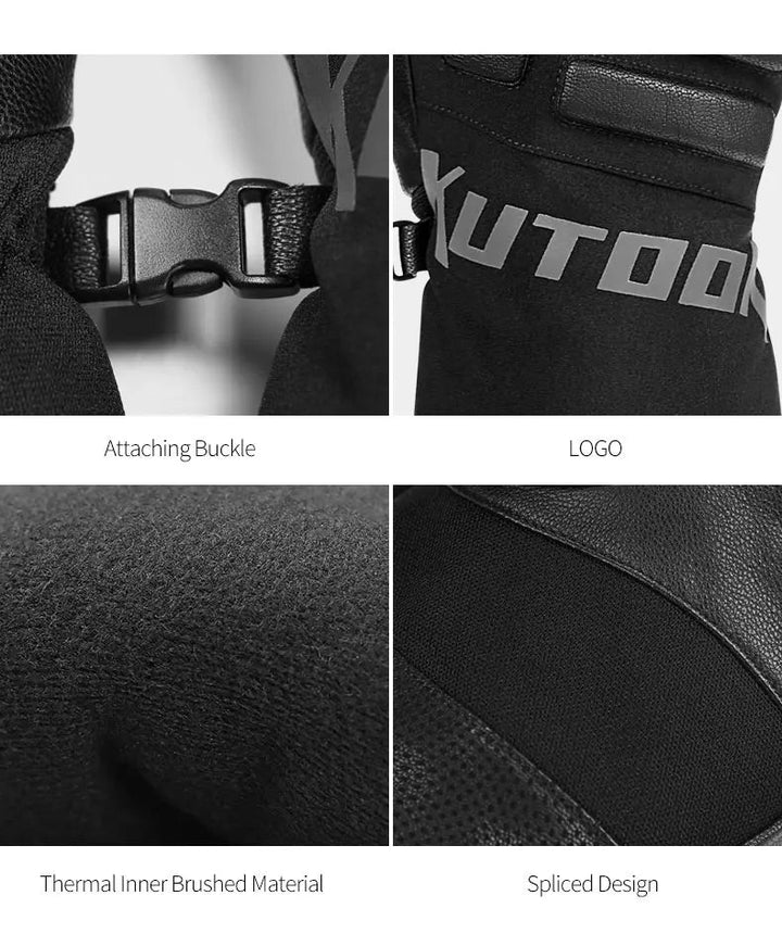 Herren Thermo-Fäustlinge für Wintersportler