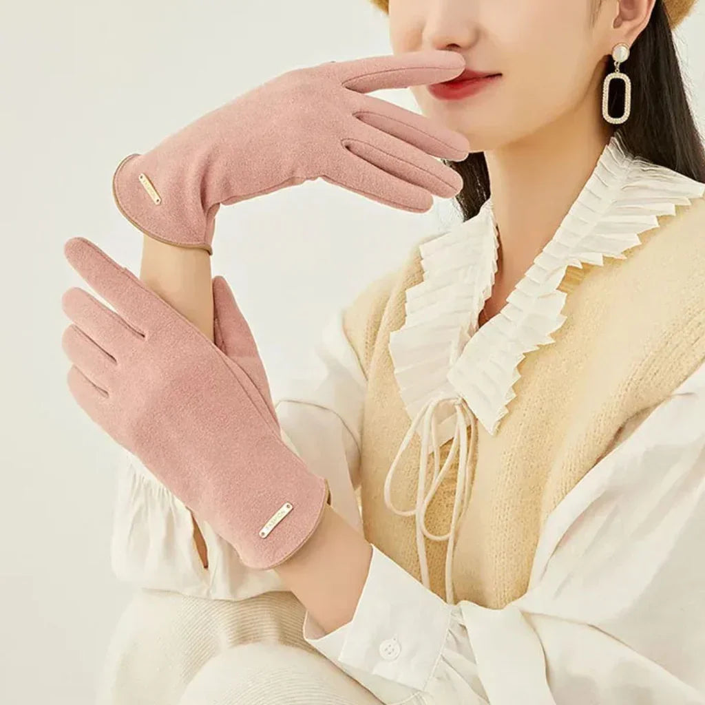 Damen Handschuhe mit Touchscreen