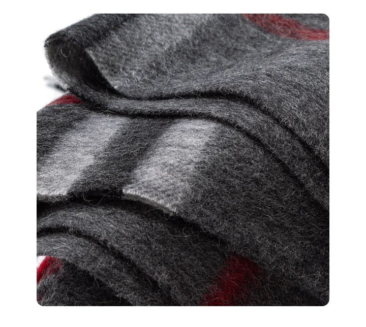 Luxus-Wollschal | warmer langer Schal
