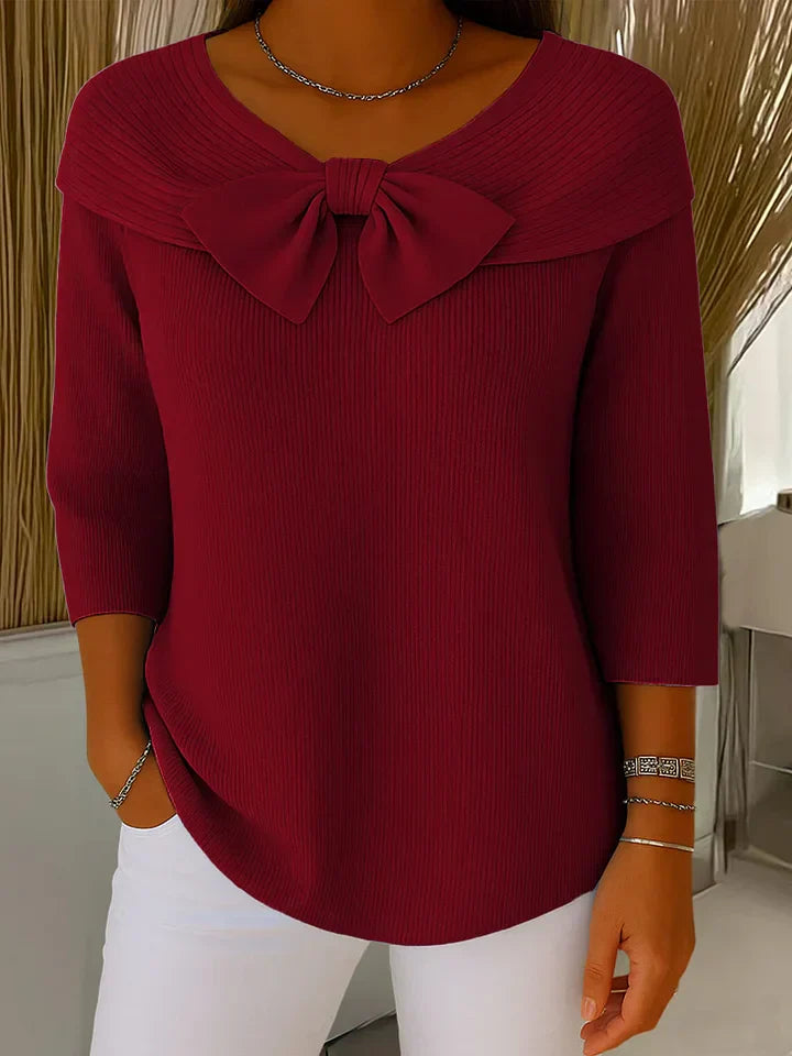 Serena™ - Damenpullover mit Schleife