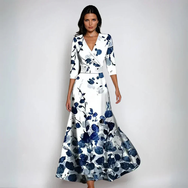 Emily | Stilvolles Blumenkleid für Partys