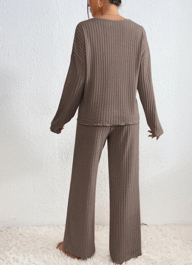 Grace - Damen Freizeitanzüge Mit Hoher Taille Und Langen Hosen