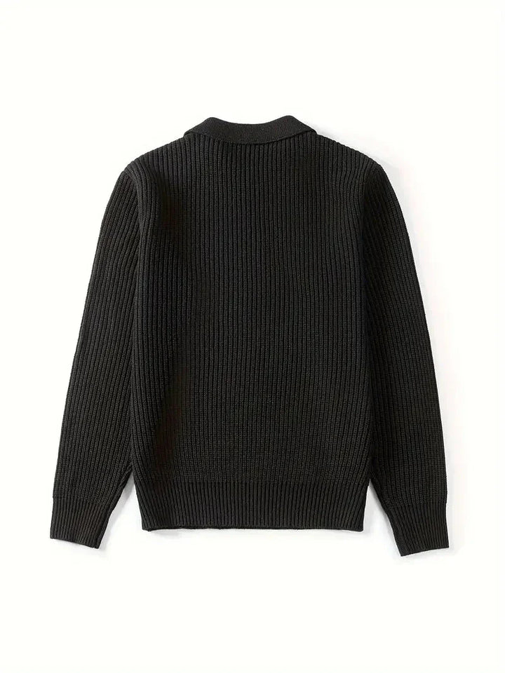 Brit & Boho™️ | Der moderne schlanke Quarter Zip