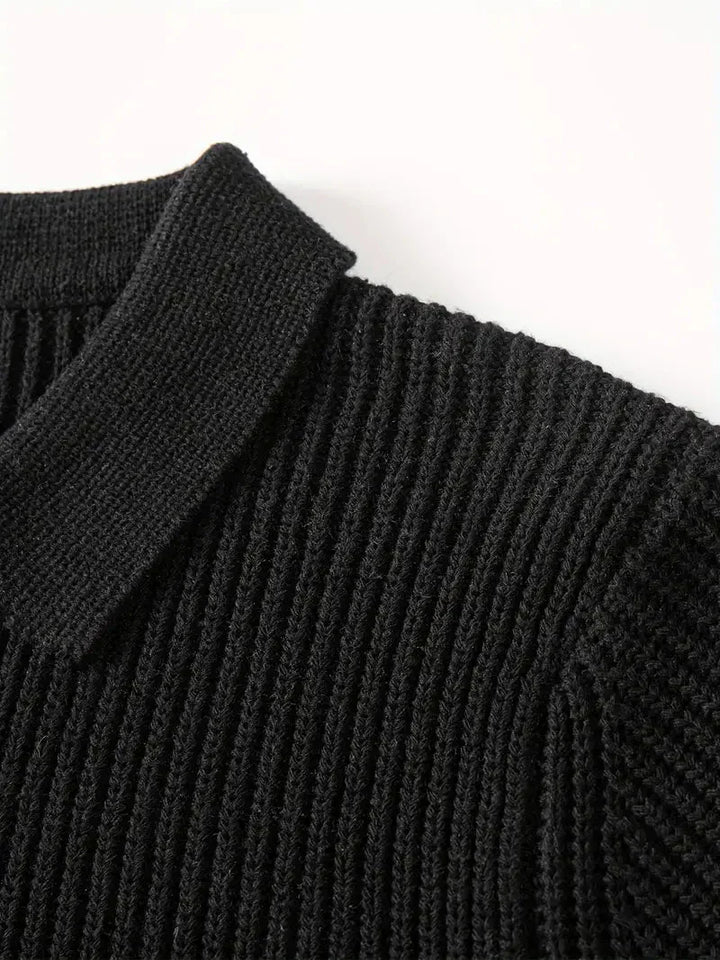Brit & Boho™️ | Der moderne schlanke Quarter Zip