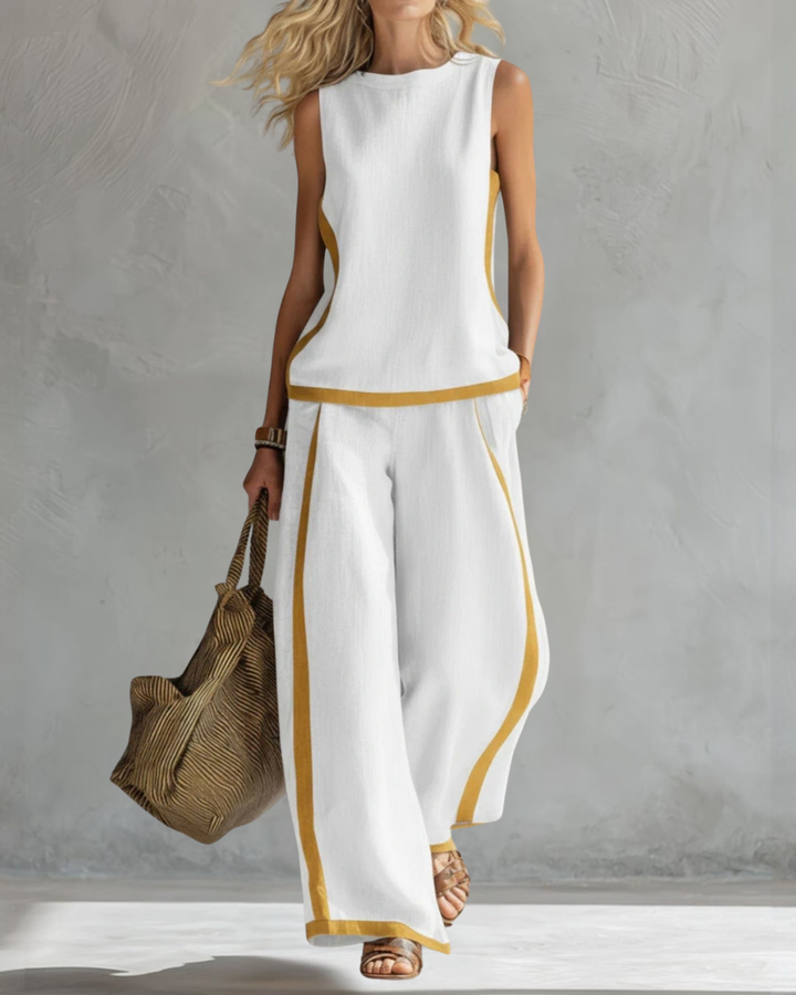 Leila | Elegantes Zweiteiliges Set mit Modernem Touch