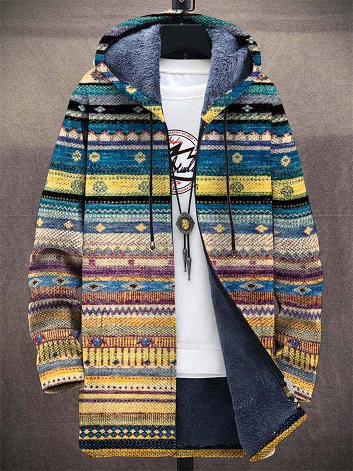 SAVANNAH | LUXURIÖSER KARDIGAN IM KUNSTINSPIRIERTEN DESIGN