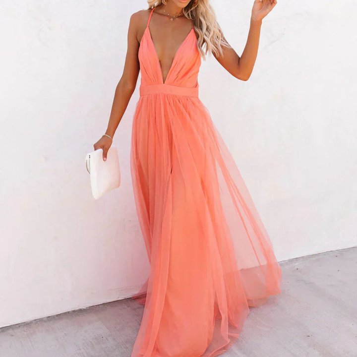 Remia | Maxikleid Lumière Koralle