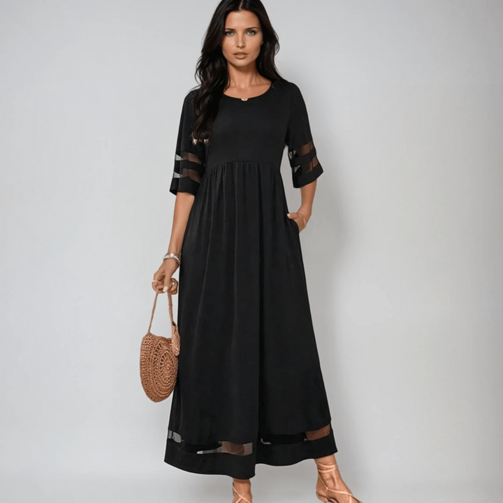 Zora | Klassisches Elegantes Maxikleid