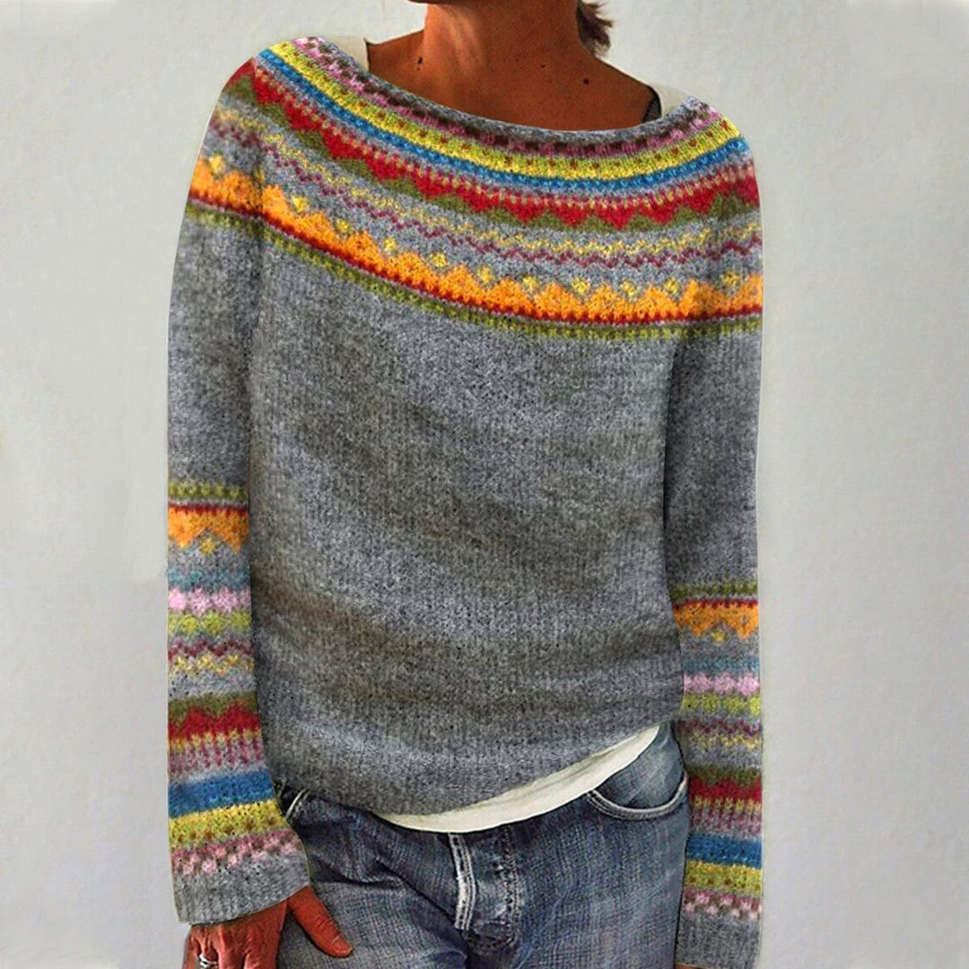 Emily™ - Gemütlicher Retro-Pullover