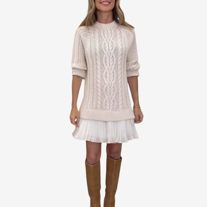 Gaëlle™ - Schick Strickkleid