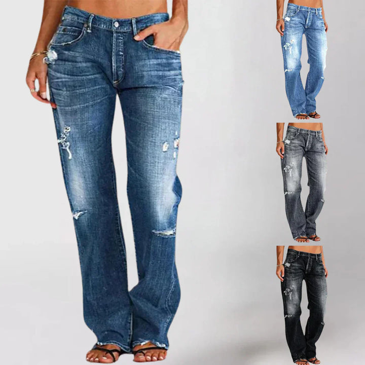 Penelope - Elegante Jeans mit niedriger Taille