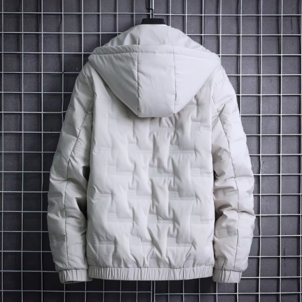 Elegante Herren-Pufferjacke
