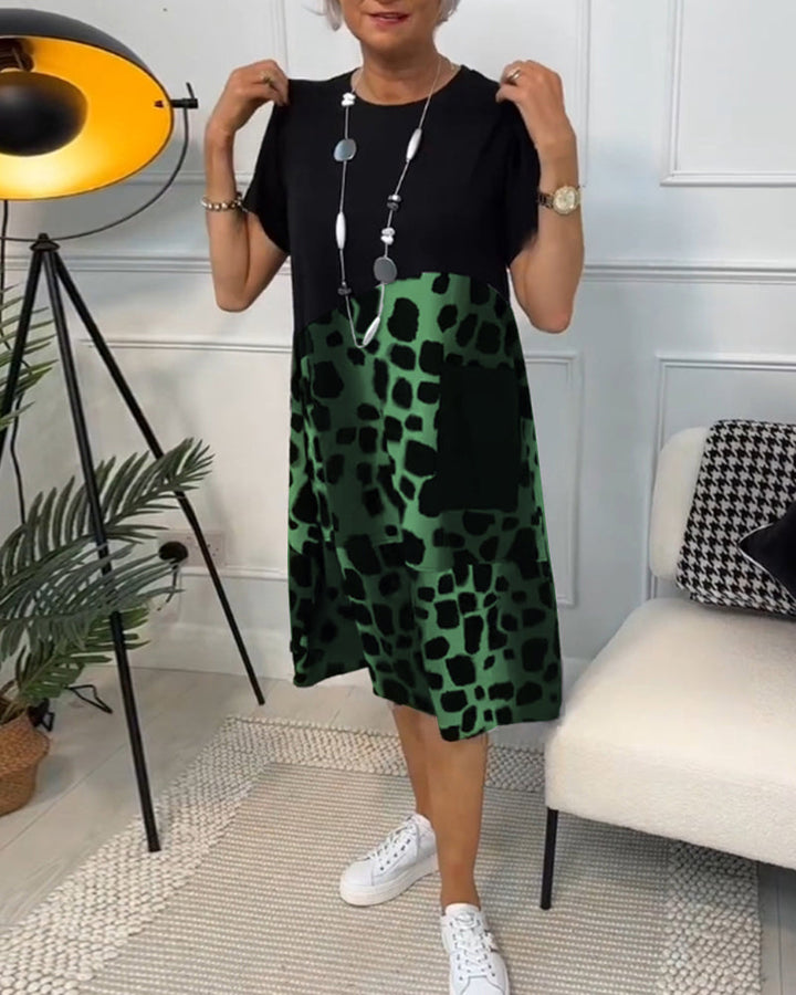 Sherlene - Leopardprint Kleid