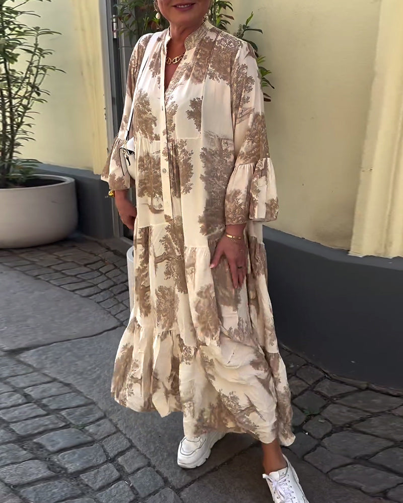 Diana™ - Bequemes Patchwork-Maxikleid