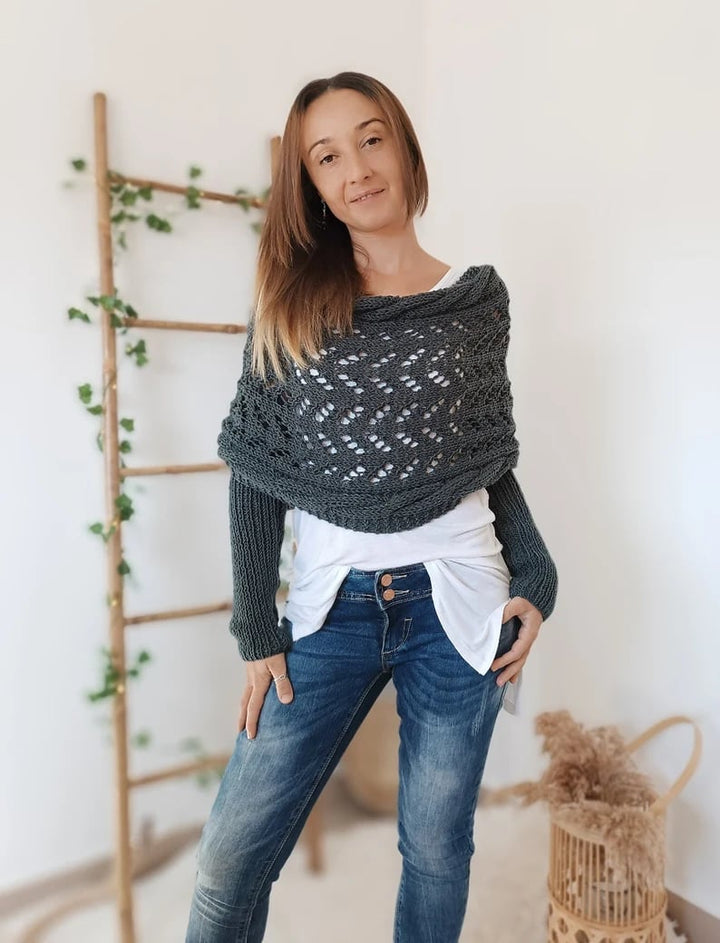 Eleonora - Halstuch Mit Ärmeln