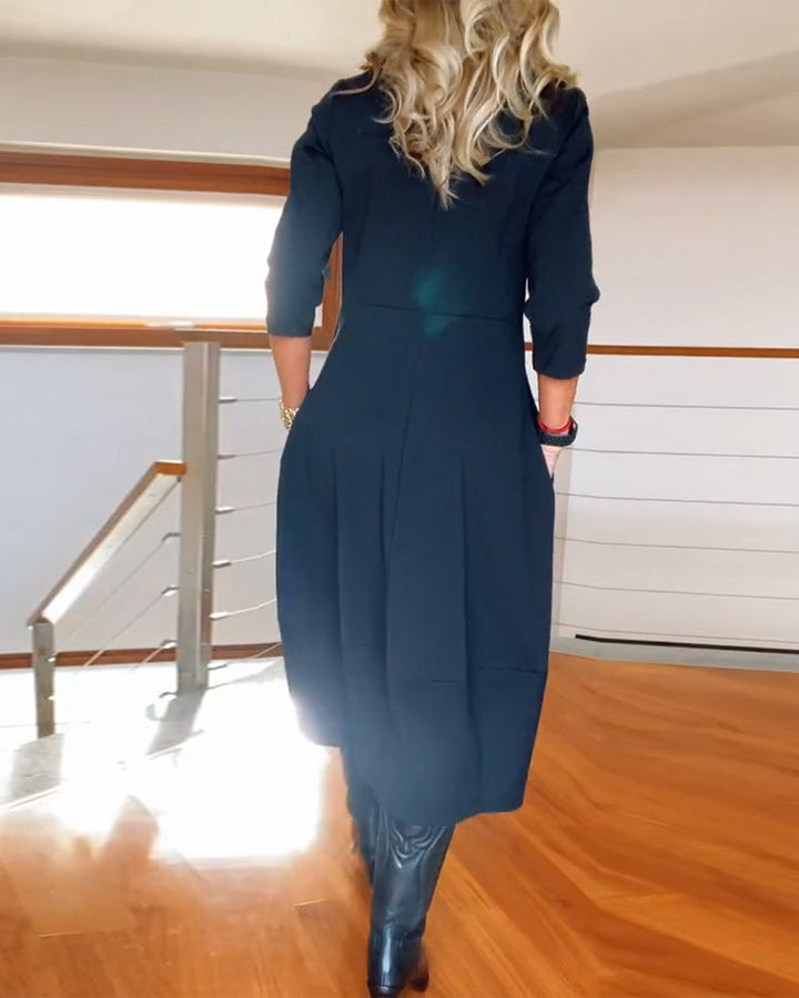 Greta - Lässiges Eleganz Kleid