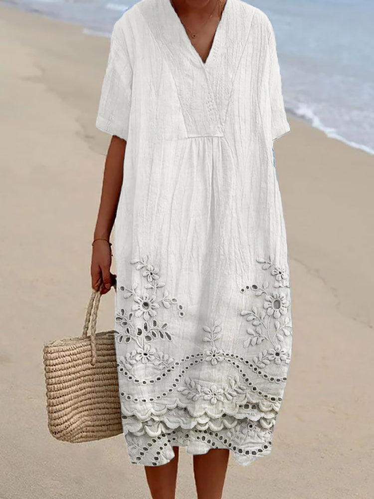 Evessa™ - Sommer Gedrucktes Kleid