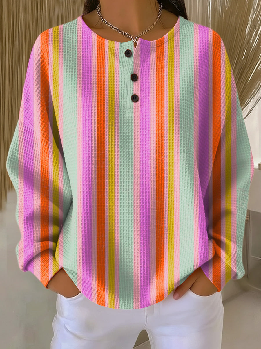 Mille | Pullover mit bunten Streifen