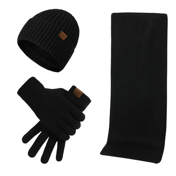 Tough Winter Set mit Mütze, Schal und Handschuhen