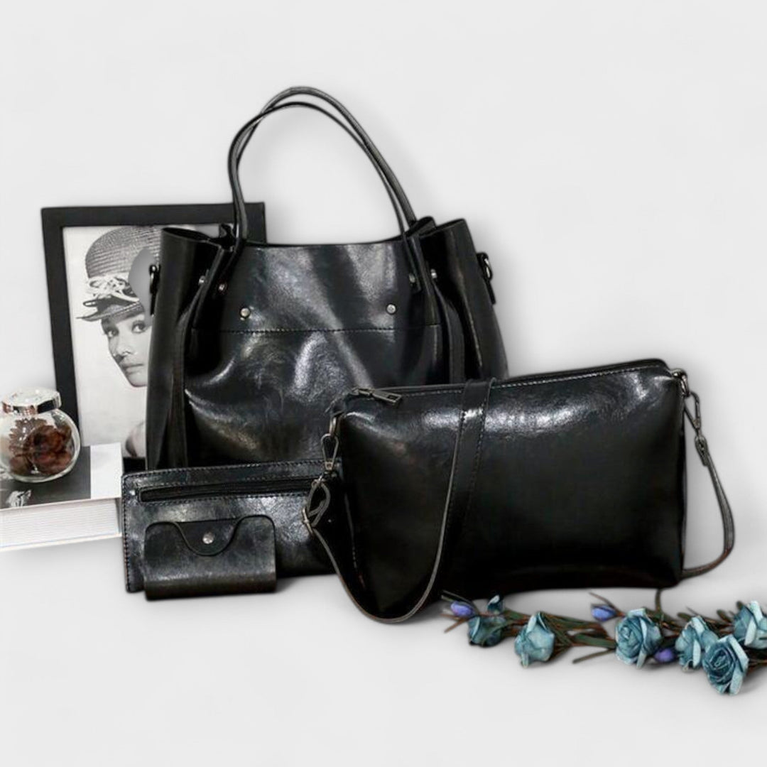 Alvhildea | 4-teiliges Vintage-Taschen-Set